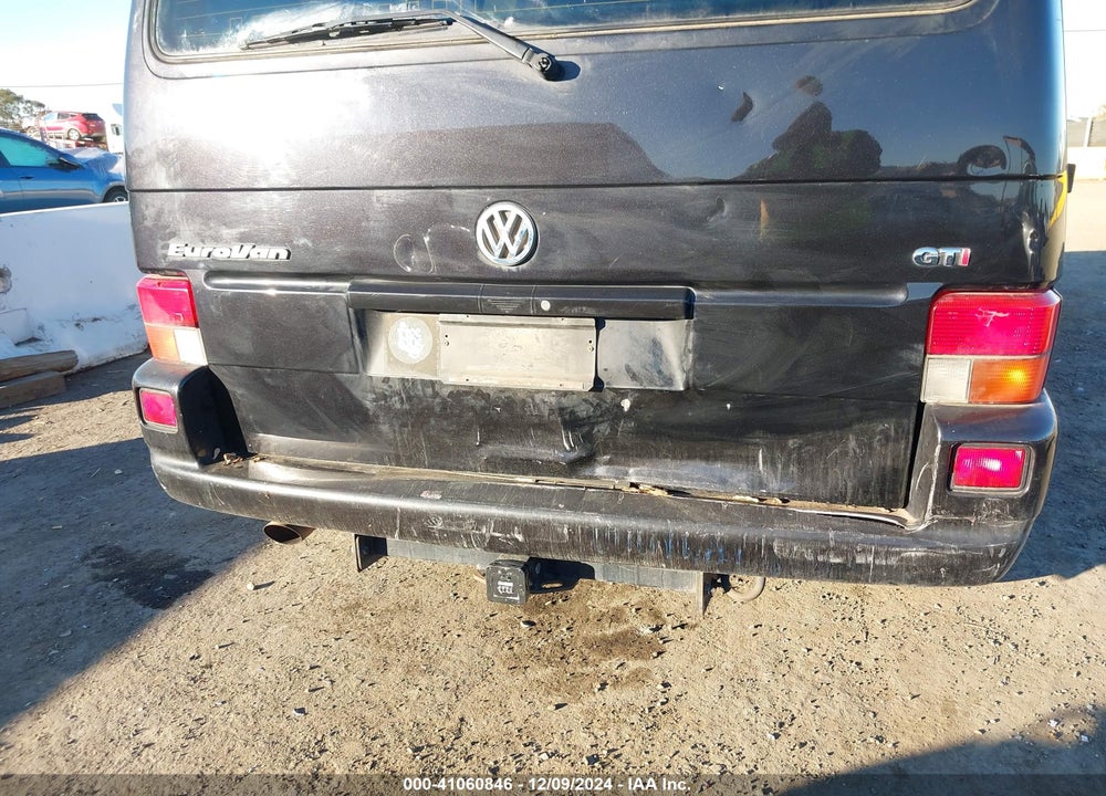 2003 VOLKSWAGEN EUROVAN MV VIN: WV2MB47043H038315
