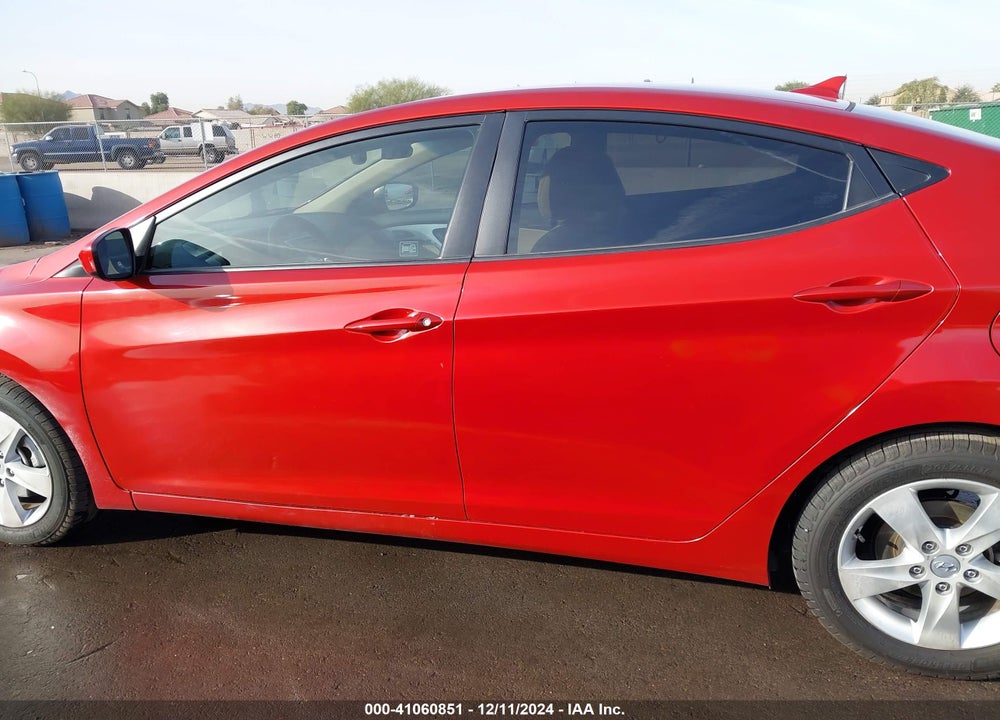 2012 HYUNDAI ELANTRA GLS (ULSAN PLANT) VIN: KMHDH4AE1CU184515