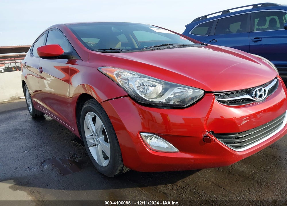 2012 HYUNDAI ELANTRA GLS (ULSAN PLANT) VIN: KMHDH4AE1CU184515