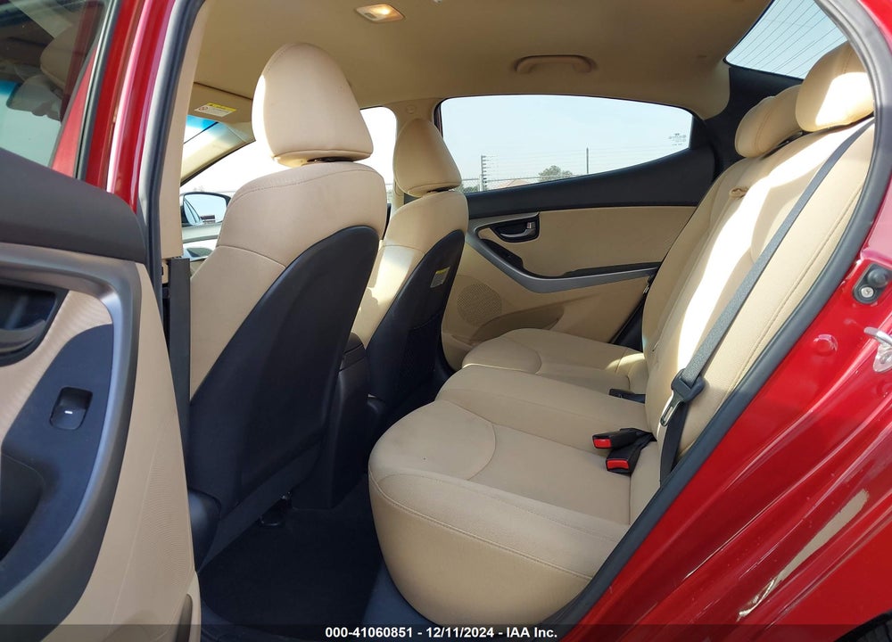 2012 HYUNDAI ELANTRA GLS (ULSAN PLANT) VIN: KMHDH4AE1CU184515