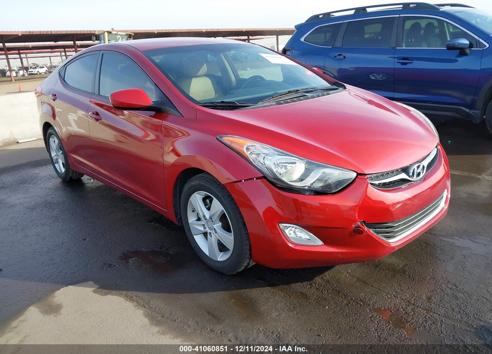 2012 HYUNDAI ELANTRA GLS (ULSAN PLANT) VIN: KMHDH4AE1CU184515