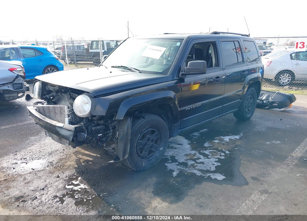 2016 JEEP PATRIOT SPORT VIN: 1C4NJPBBXGD698355