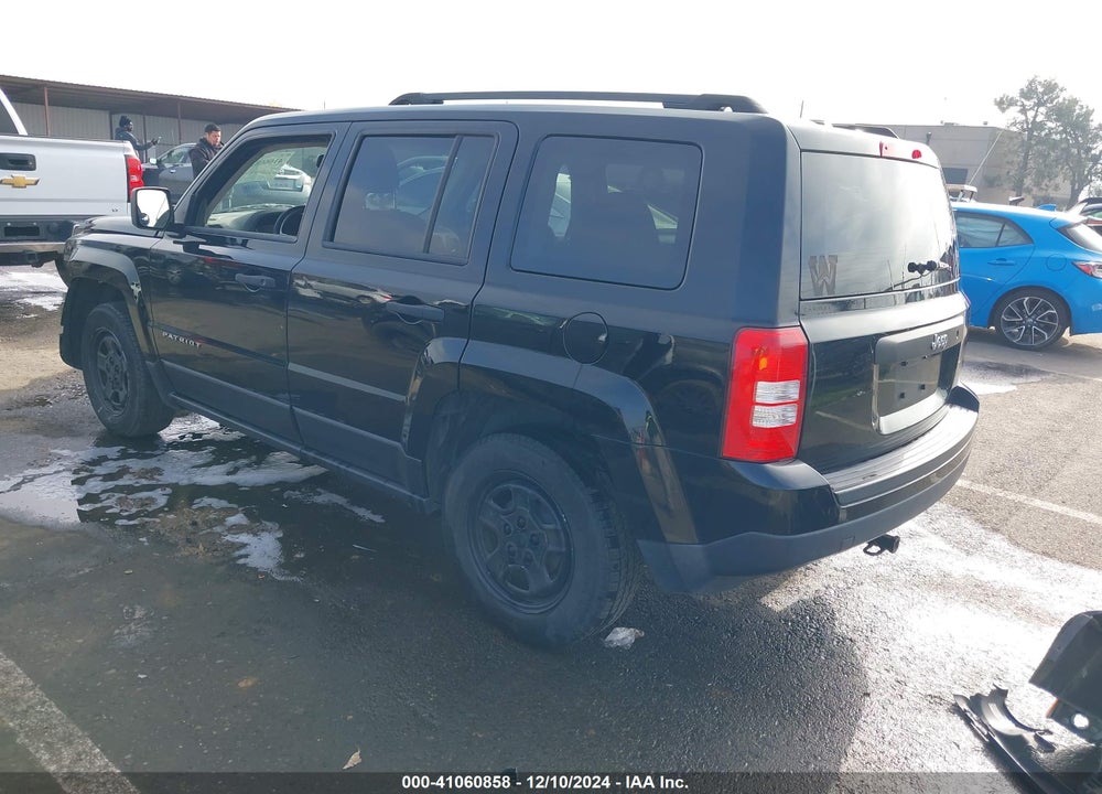 2016 JEEP PATRIOT SPORT VIN: 1C4NJPBBXGD698355