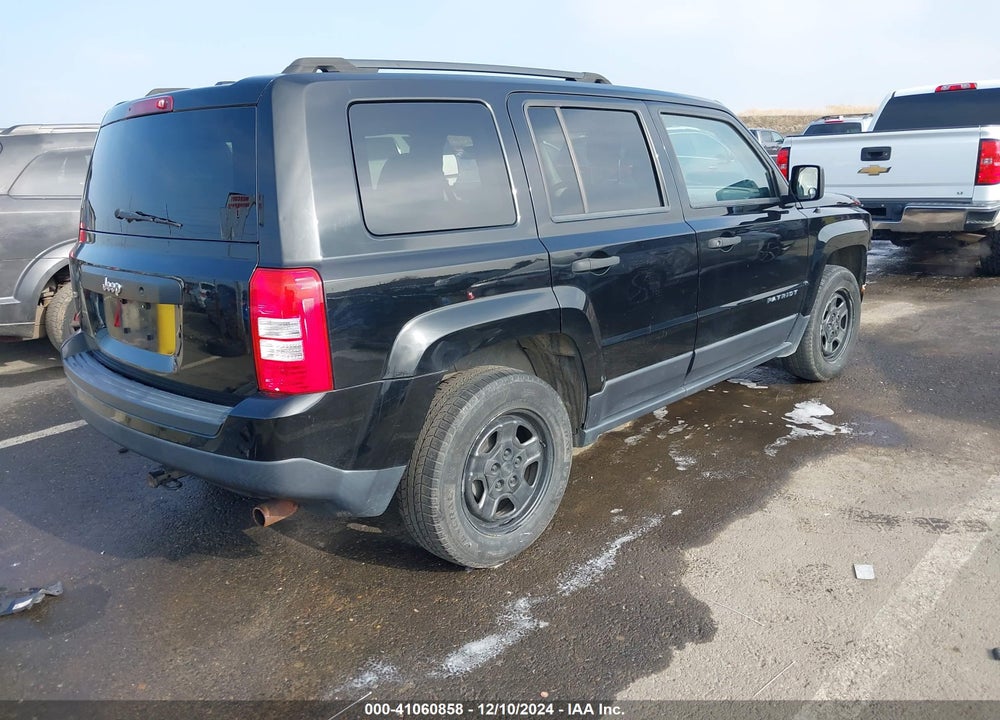 2016 JEEP PATRIOT SPORT VIN: 1C4NJPBBXGD698355