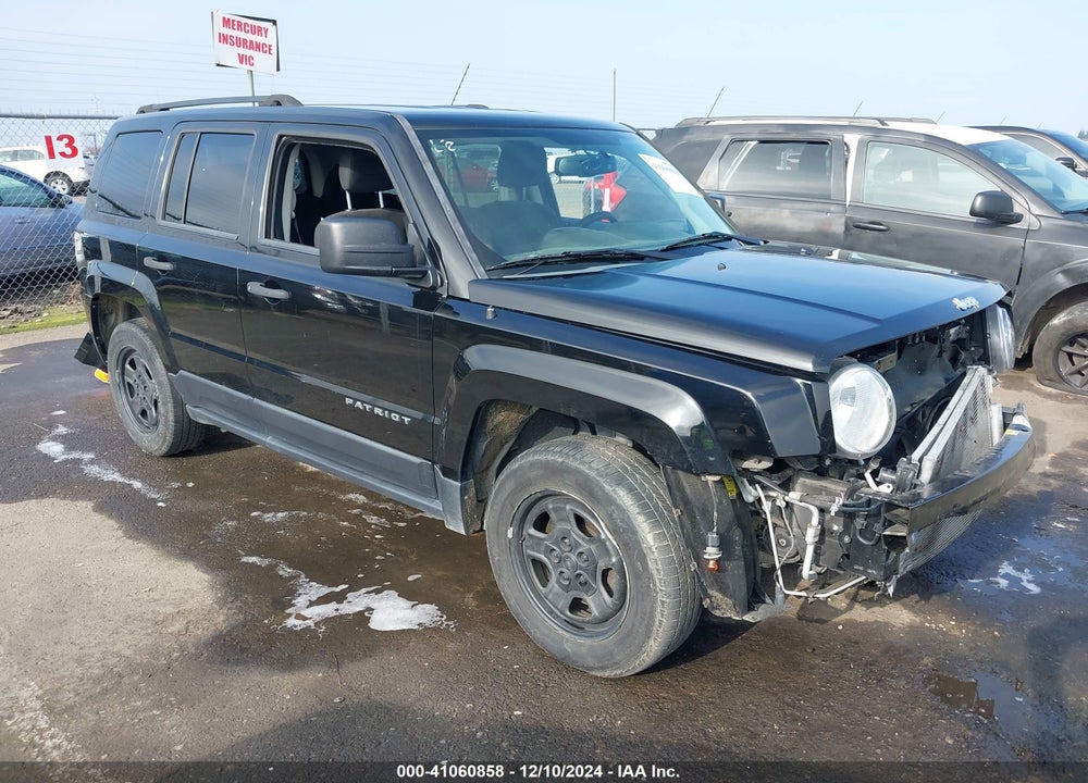 2016 JEEP PATRIOT SPORT VIN: 1C4NJPBBXGD698355