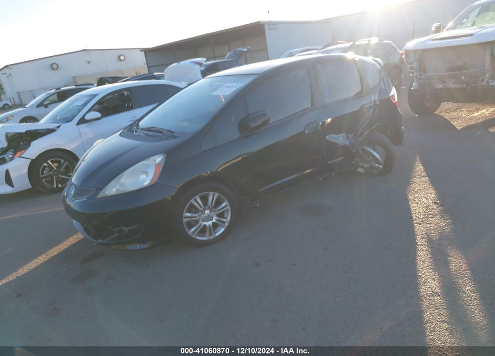 2009 HONDA FIT SPORT VIN: JHMGE884X9S027891