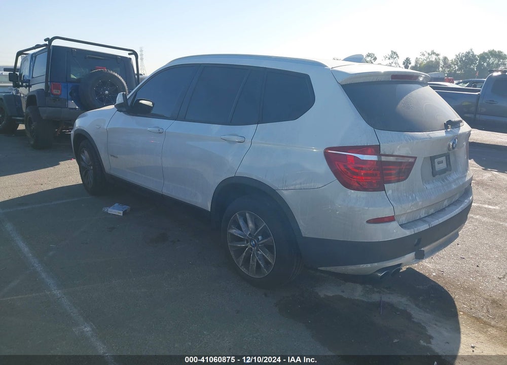 2014 BMW X3 XDRIVE28I VIN: 5UXWX9C58E0D30821