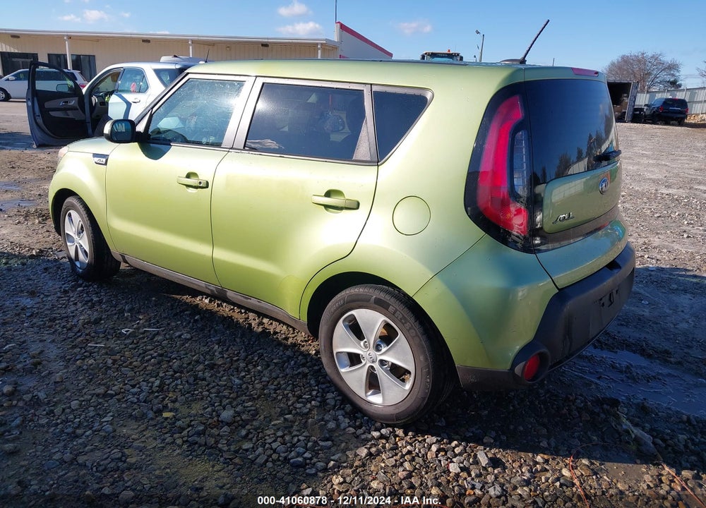 2015 KIA SOUL VIN: KNDJN2A2XF7816103