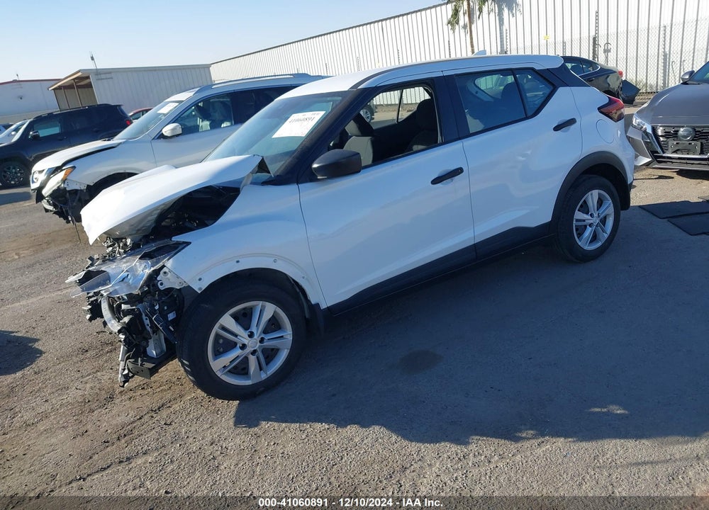 2022 NISSAN KICKS S XTRONIC CVT VIN: 3N1CP5BVXNL492032