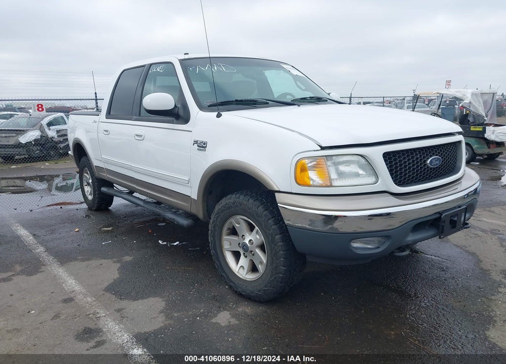 2002 FORD F-150 LARIAT/XLT VIN: 1FTRW08L92KA66848