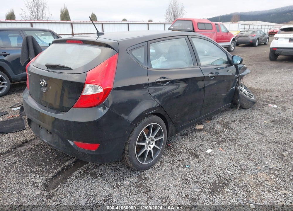 2012 HYUNDAI ACCENT GS VIN: KMHCT5AE1CU023744