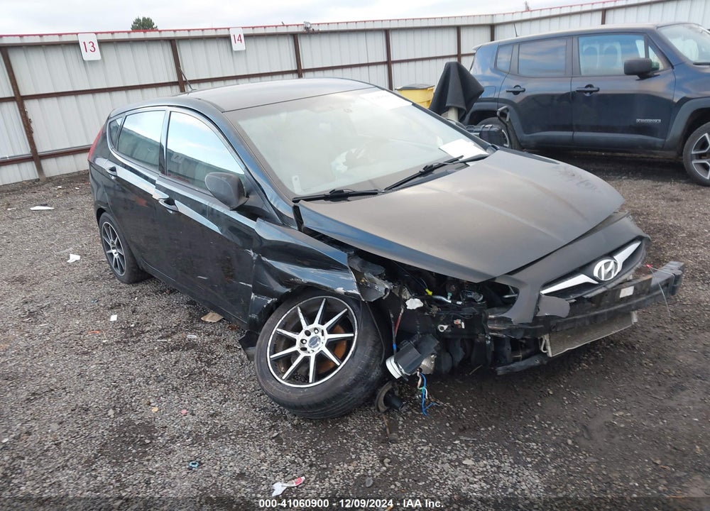 2012 HYUNDAI ACCENT GS VIN: KMHCT5AE1CU023744