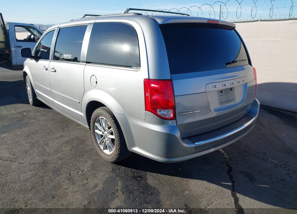 2016 DODGE GRAND CARAVAN SXT VIN: 2C4RDGCG5GR329385