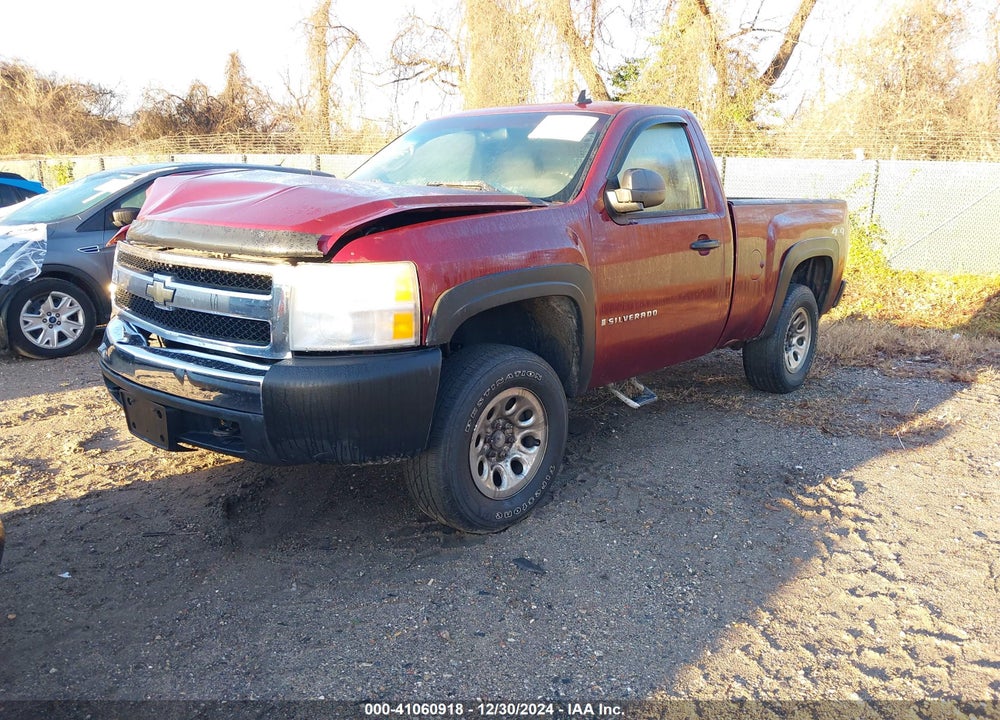 2009 CHEVROLET SILVERADO 1500 WORK TRUCK VIN: 1GCEK14X39Z234607
