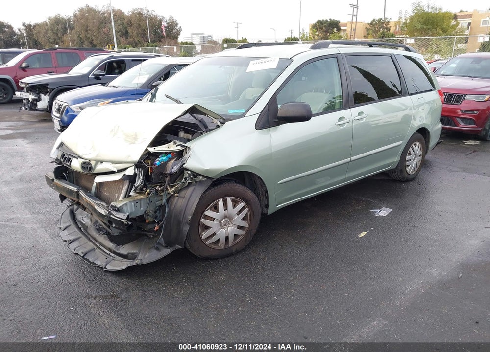 2008 TOYOTA SIENNA LE VIN: 5TDZK23C58S133977