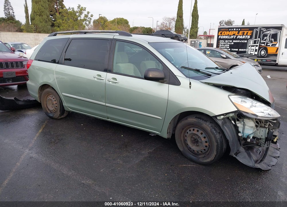 2008 TOYOTA SIENNA LE VIN: 5TDZK23C58S133977