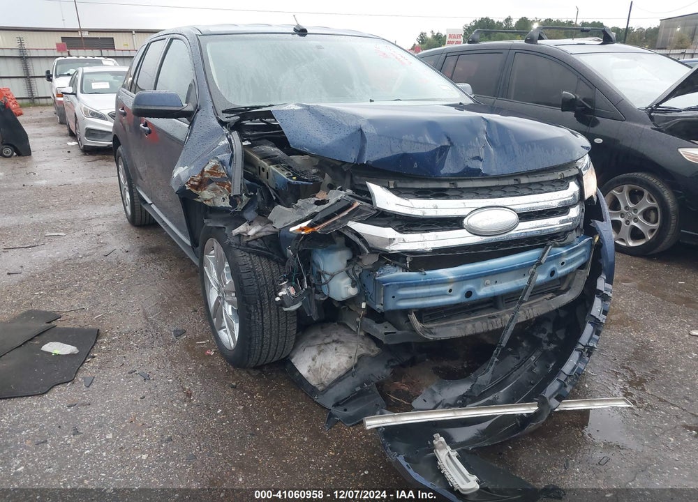 2012 FORD EDGE SEL VIN: 2FMDK3J96CBA49535