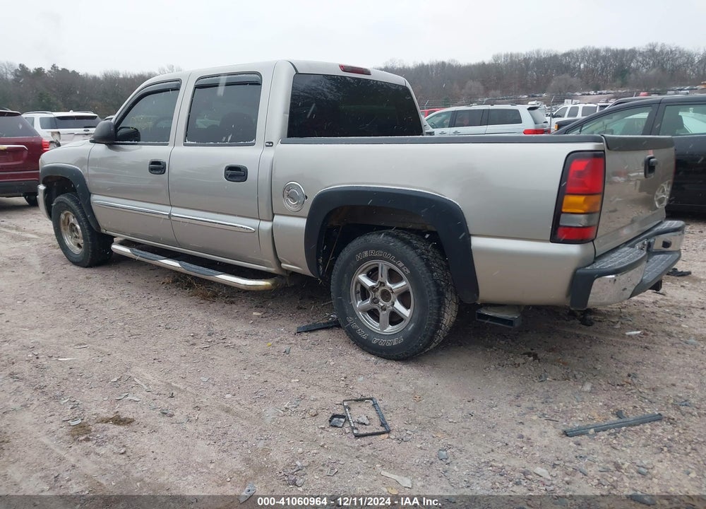 2005 GMC SIERRA 1500 SLE VIN: 2GTEK13T451203142