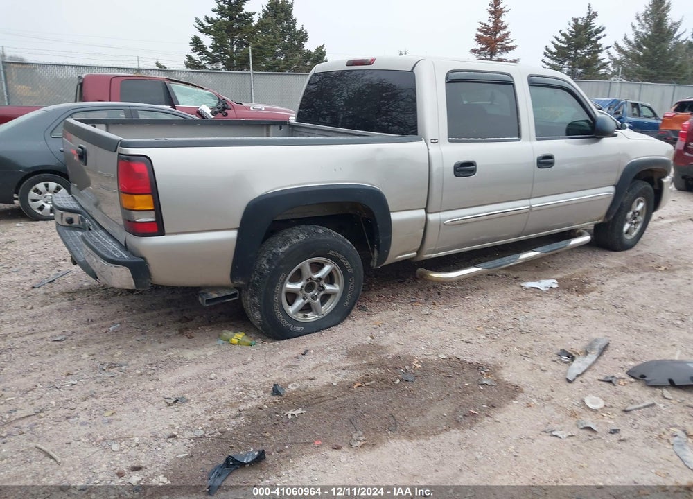 2005 GMC SIERRA 1500 SLE VIN: 2GTEK13T451203142