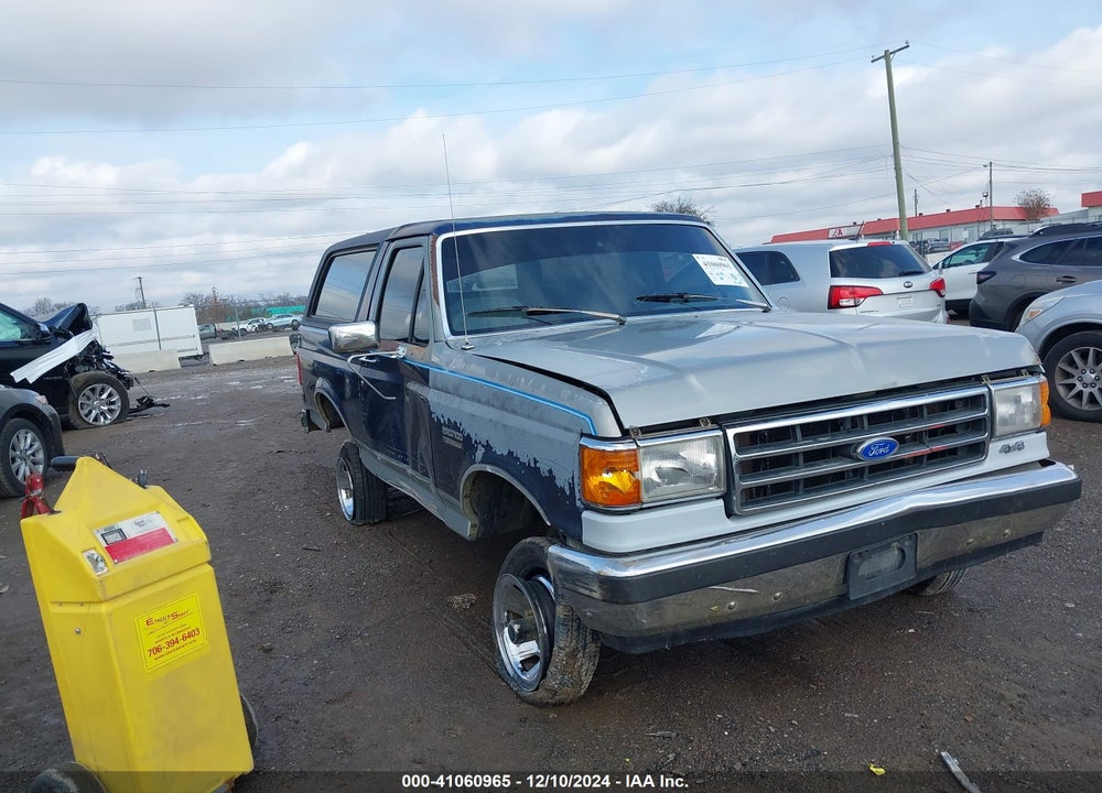 1990 FORD BRONCO U100 VIN: 1FMEU15H4LLA76138