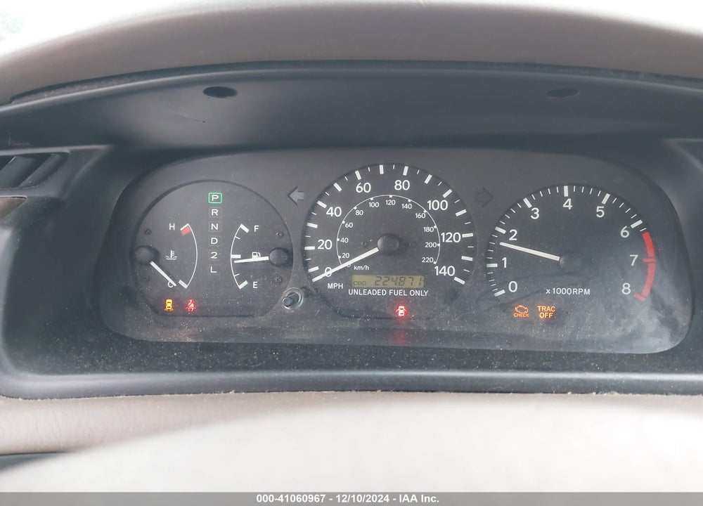 1998 TOYOTA CAMRY LE V6 VIN: JT2BF22K4W0141334