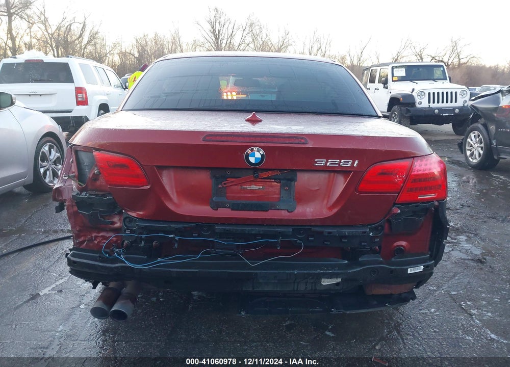 2012 BMW 328I VIN: WBADW3C56CE823805