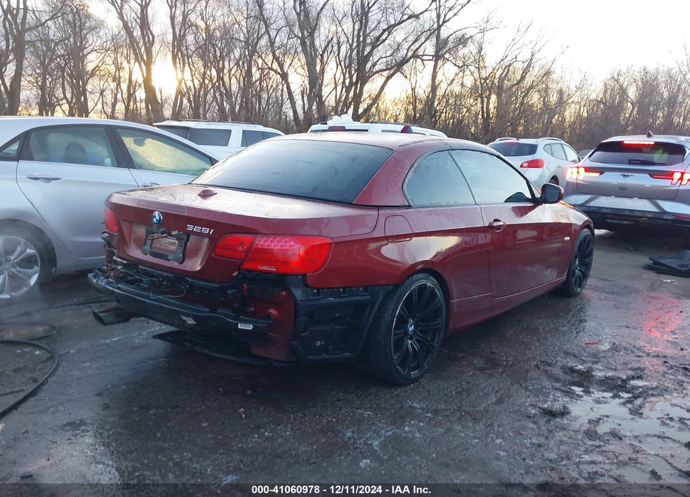 2012 BMW 328I VIN: WBADW3C56CE823805