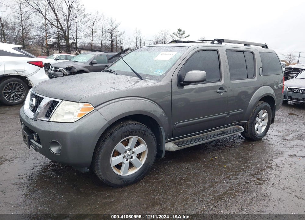 2008 NISSAN PATHFINDER SE VIN: 5N1AR18B18C661919