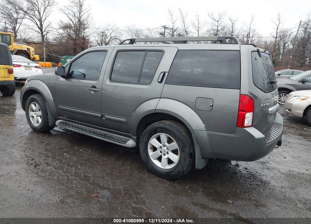 2008 NISSAN PATHFINDER SE VIN: 5N1AR18B18C661919