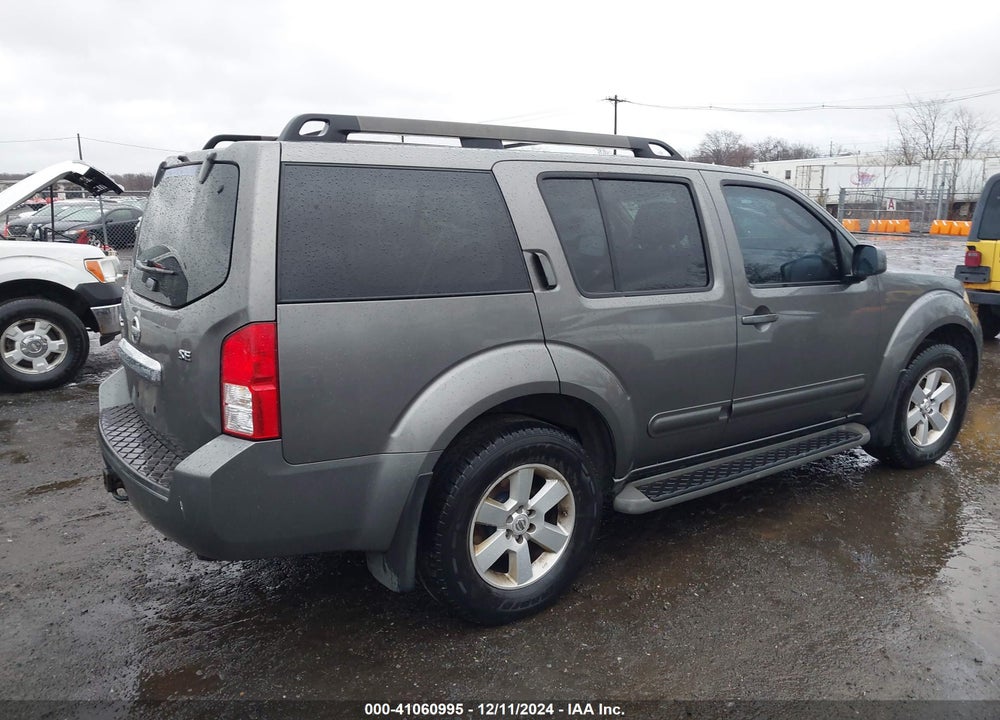 2008 NISSAN PATHFINDER SE VIN: 5N1AR18B18C661919