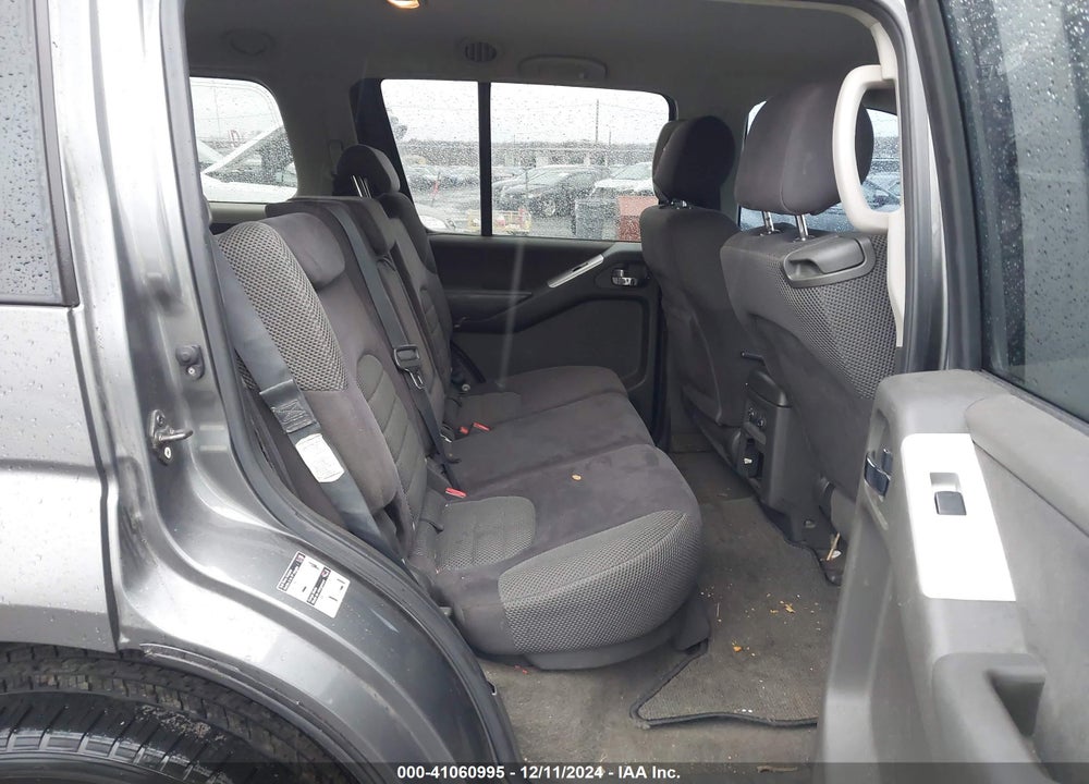 2008 NISSAN PATHFINDER SE VIN: 5N1AR18B18C661919