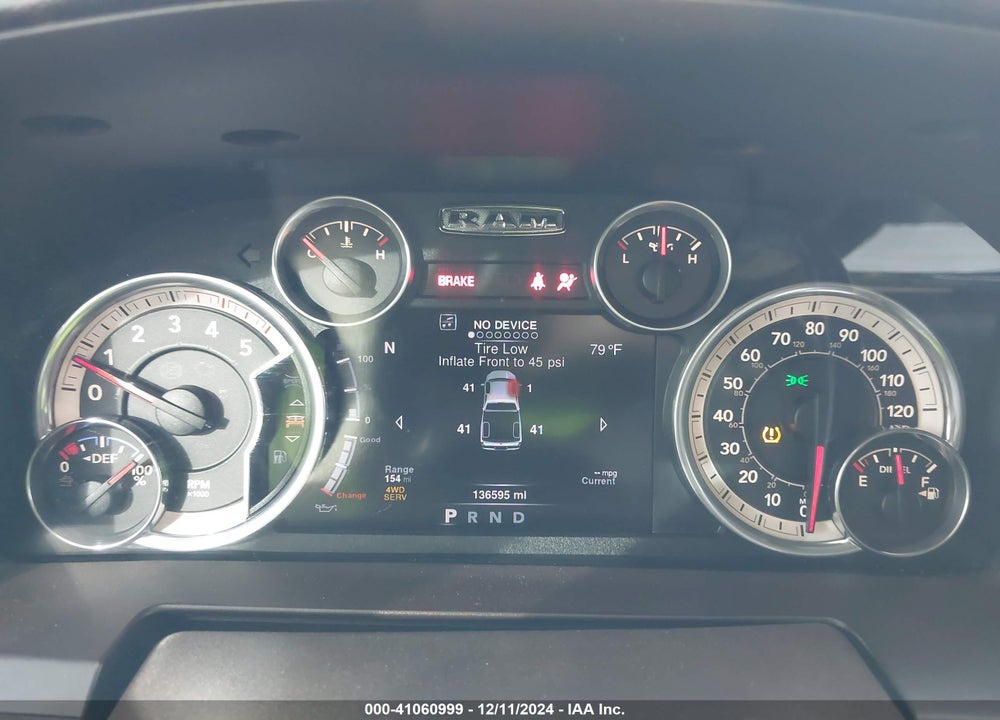 2016 RAM 2500 LAIE VIN: 3C6UR5NL5GG133468