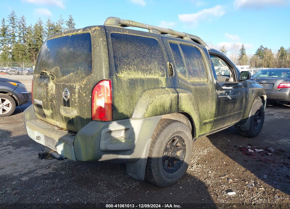 2008 NISSAN XTERRA S VIN: 5N1AN08U38C507977