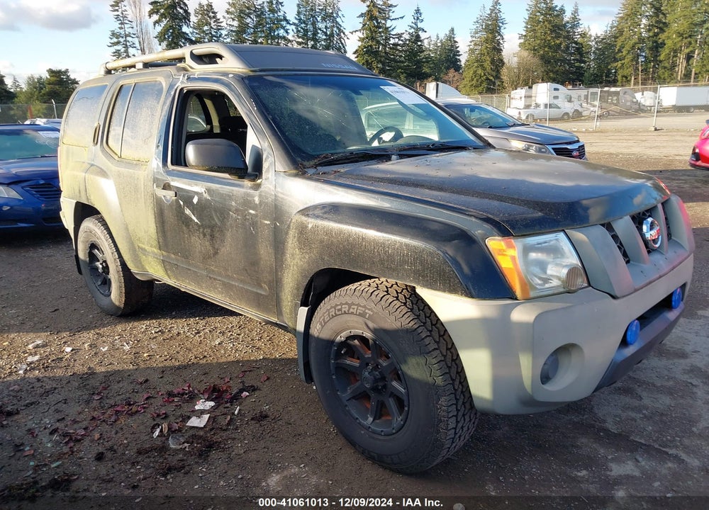 2008 NISSAN XTERRA S VIN: 5N1AN08U38C507977