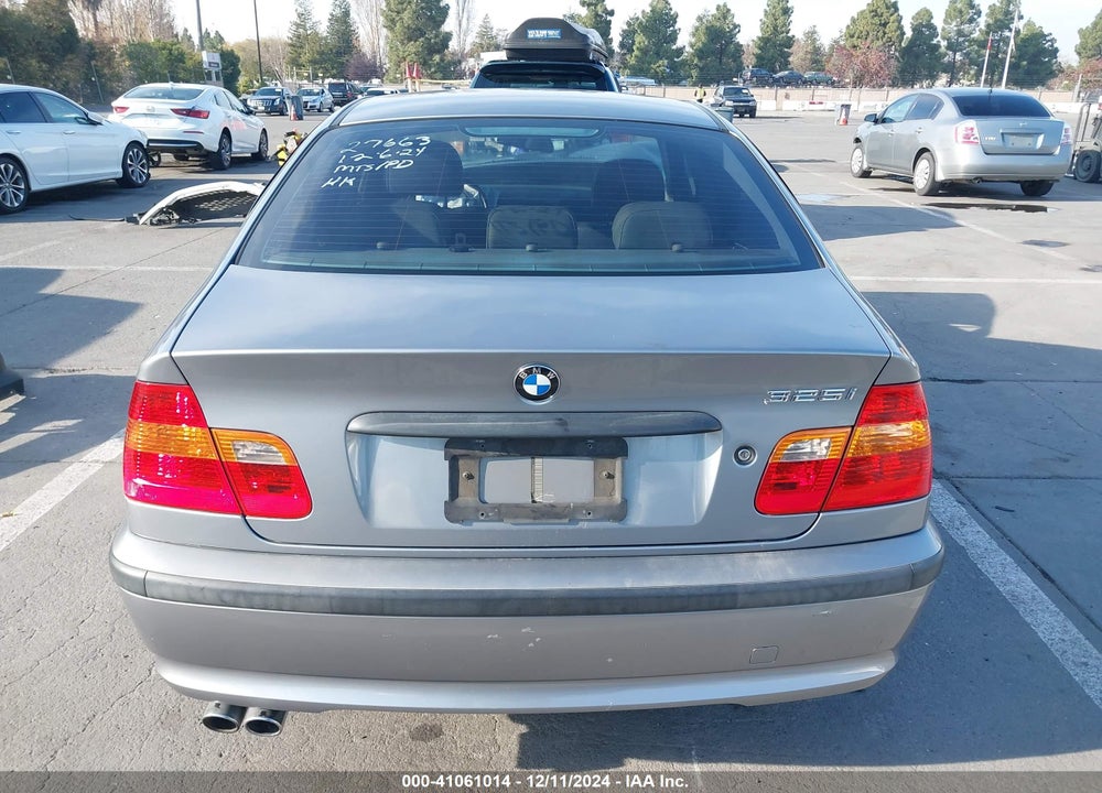 2005 BMW 325I VIN: WBAAZ33415KP91674