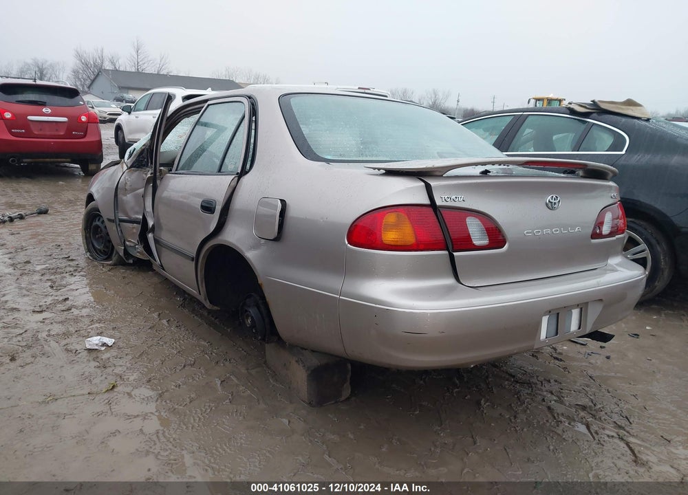 1999 TOYOTA COROLLA CE VIN: 2T1BR12E1XC112206