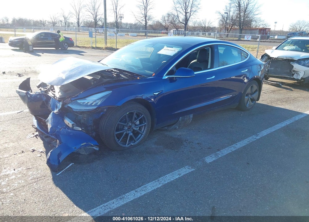 2020 TESLA MODEL 3 LONG RANGE DUAL MOTOR ALL-WHEEL DRIVE VIN: 5YJ3E1EB1LF535066