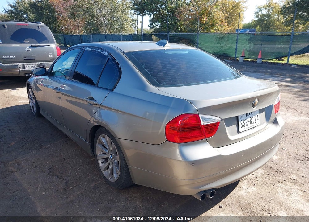 2008 BMW 328I VIN: WBAVA37518NL55874