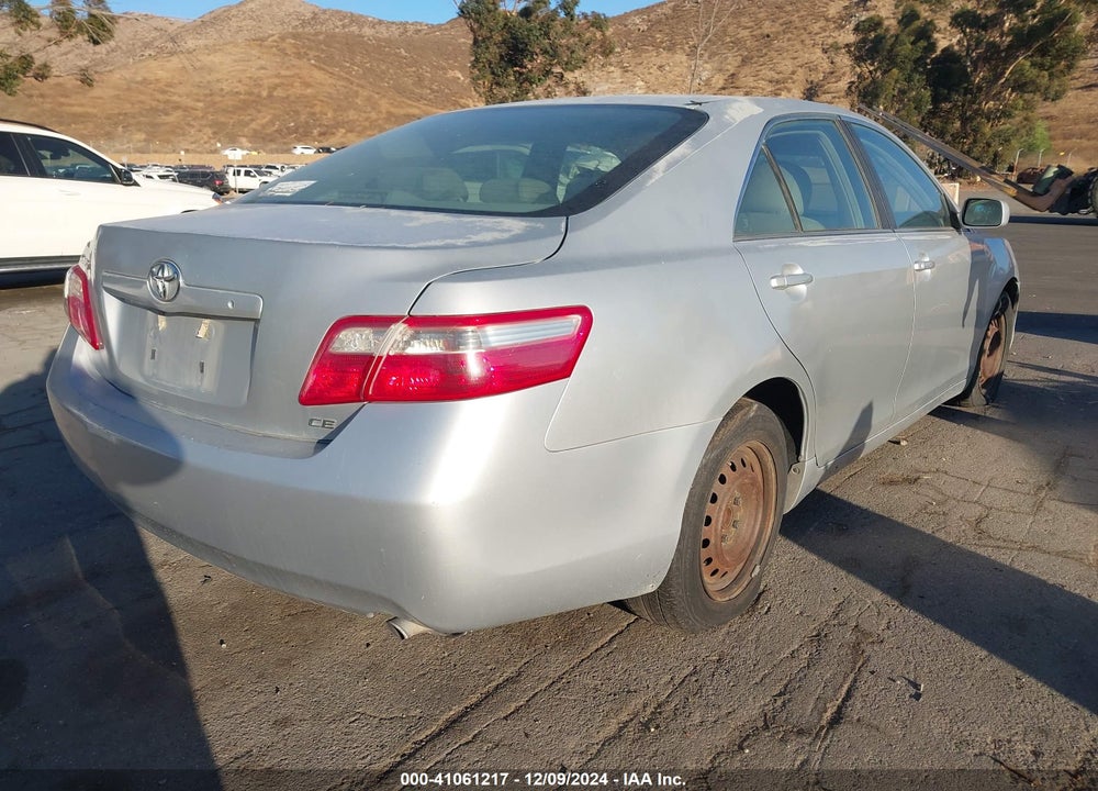 2007 TOYOTA CAMRY CE VIN: 4T1BE46K27U645872