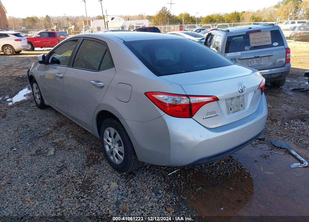 2014 TOYOTA COROLLA L VIN: 2T1BURHEXEC108673