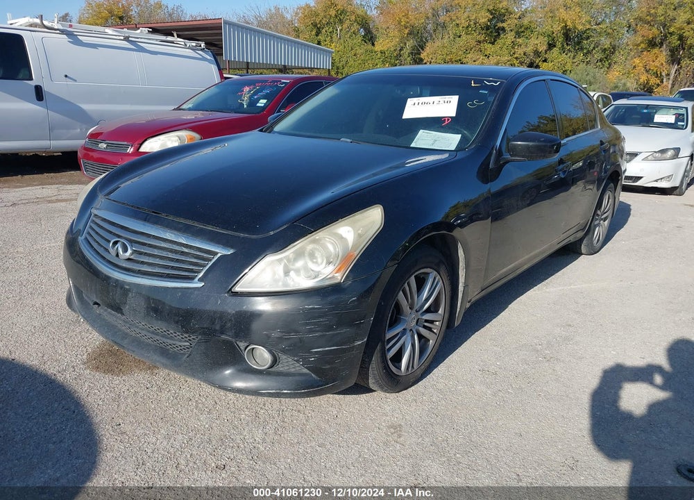 2011 INFINITI G37X VIN: JN1CV6AR3BM352423