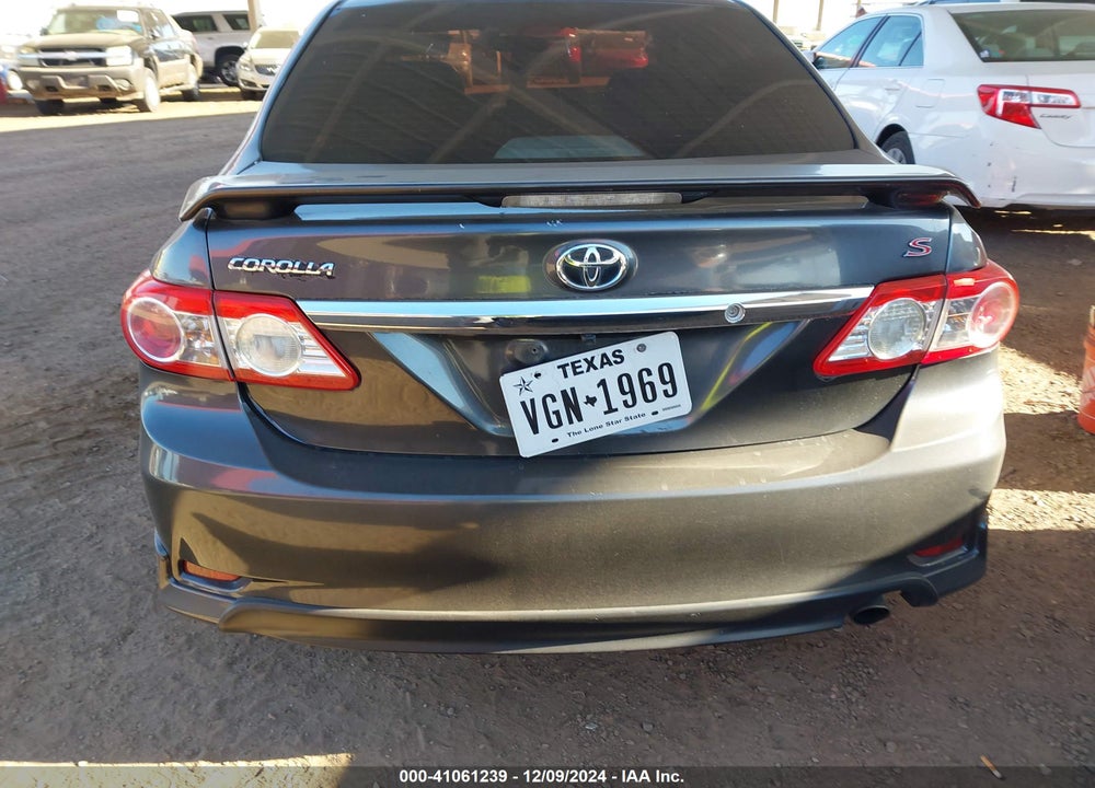 2011 TOYOTA COROLLA S VIN: 2T1BU4EE9BC641617