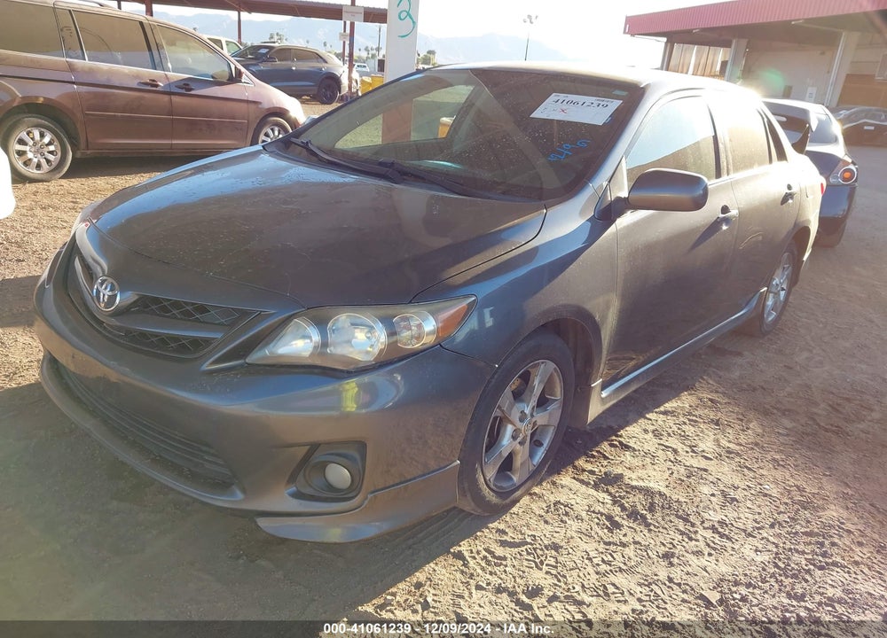 2011 TOYOTA COROLLA S VIN: 2T1BU4EE9BC641617