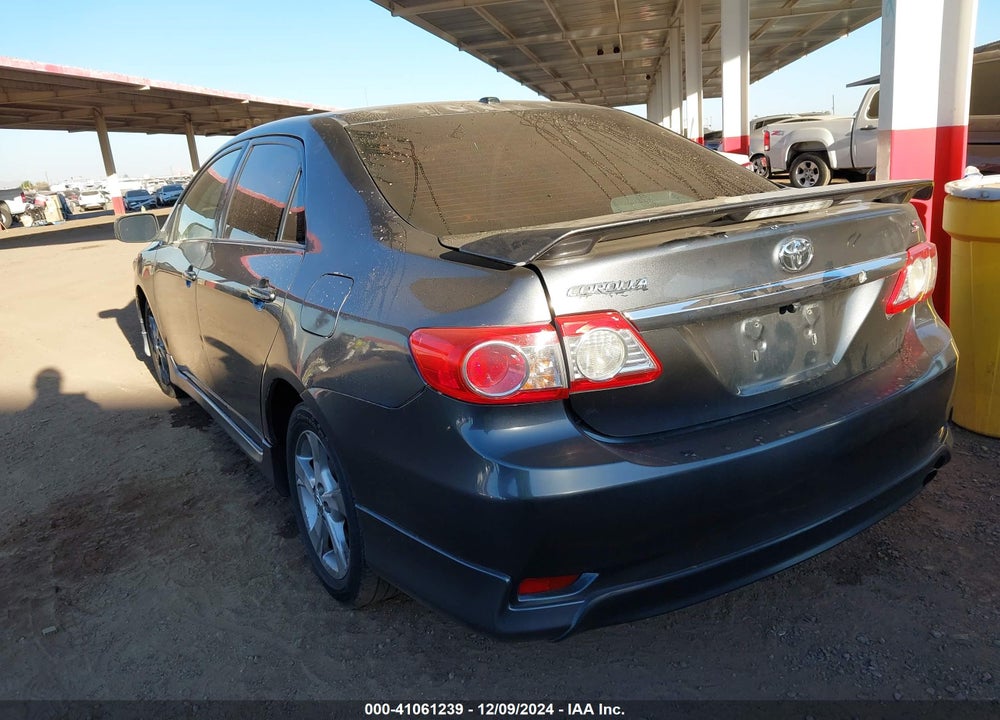2011 TOYOTA COROLLA S VIN: 2T1BU4EE9BC641617