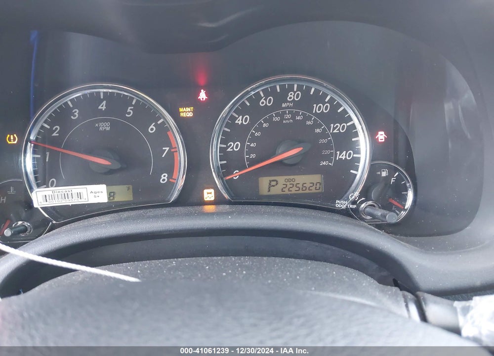 2011 TOYOTA COROLLA S VIN: 2T1BU4EE9BC641617
