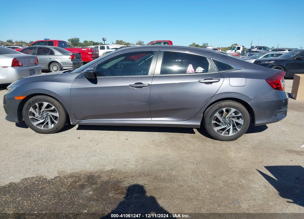 2017 HONDA CIVIC EX VIN: 19XFC2F75HE006980