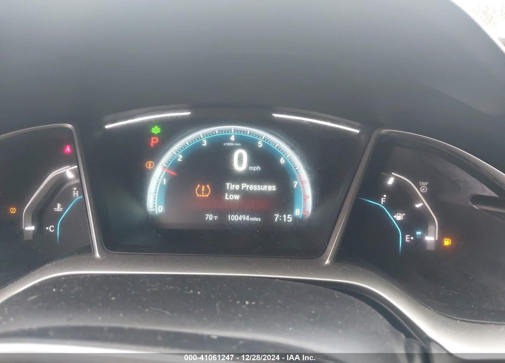 2017 HONDA CIVIC EX VIN: 19XFC2F75HE006980