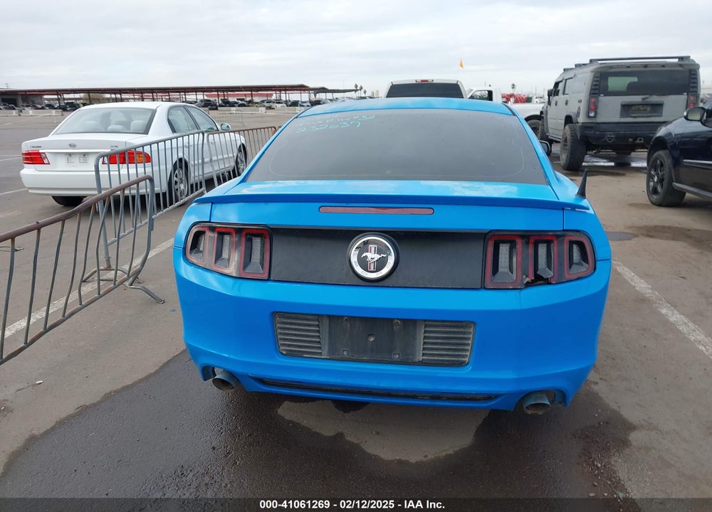 2013 FORD MUSTANG V6 VIN: 1ZVBP8AM5D5232037