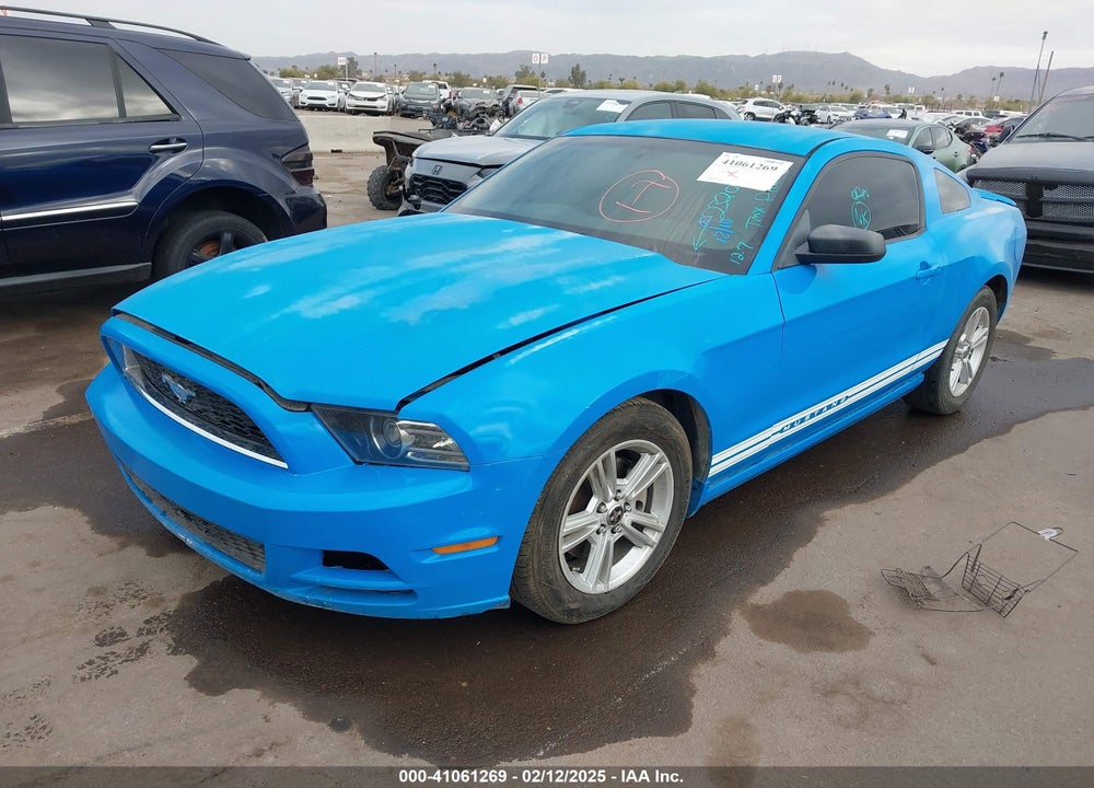 2013 FORD MUSTANG V6 VIN: 1ZVBP8AM5D5232037