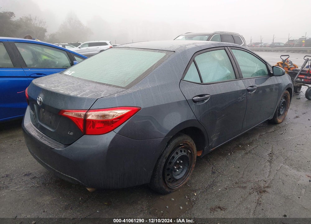 2017 TOYOTA COROLLA LE VIN: 2T1BURHE5HC945092